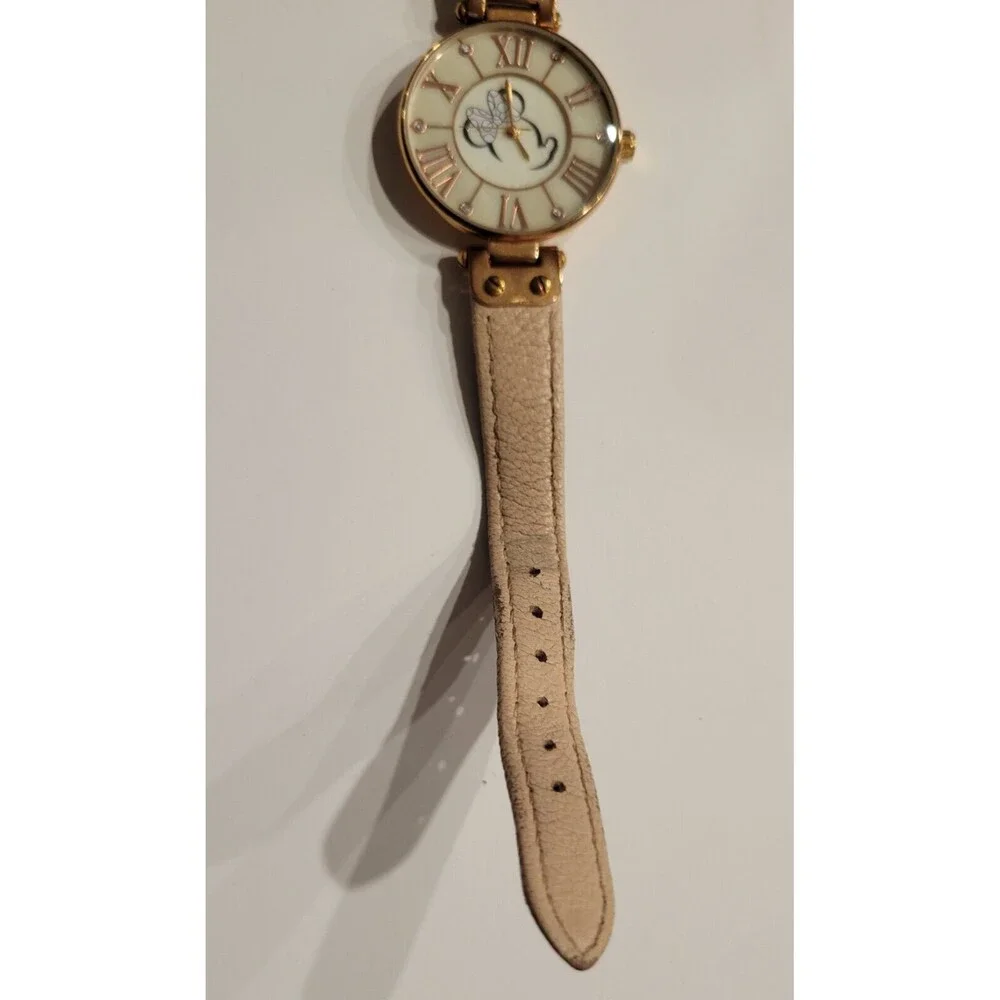 Disney Parks Minnie Mouse Leather Watch by Sutton